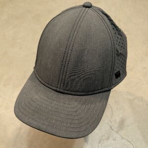 Melin A-Game Hydro Hat Gray Snap Back Flaws